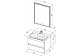 Aquanet Комплект мебели Беркли 60 белый глянец/дуб рошелье – картинка-16