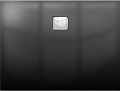 Riho Душевой поддон Basel 430 100х100 черный глянец