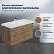 Aquanet Тумба с раковиной Nova Lite 2.0 110 подвесная дуб рустикальный – картинка-42