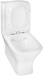 Azario Унитаз-компакт Blaise AZ-55-1 безободковый с бачком с сиденьем микролифт белый – фотография-7