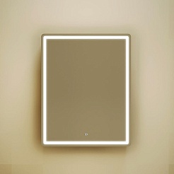 Sancos Зеркало-шкаф Mirror 60 с подсветкой MI60ECH дуб чарльстон – фотография-3