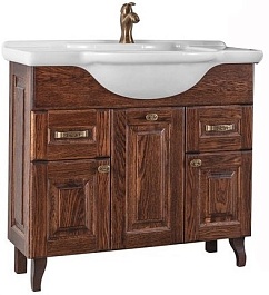 Водолей Тумба под раковину Дубини 105 венге – фотография-1