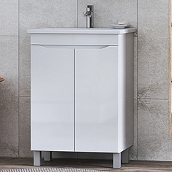 Vigo Тумба под раковину Grani 600 белая – фотография-2