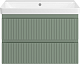 Brevita Мебель для ванной Victory 80 подвесная зеленая – картинка-16