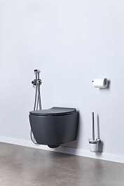 Allen Brau Чаша подвесного унитаза Fantasy 4.11004.AN антрацит – фотография-17