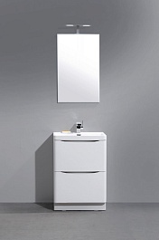 BelBagno Тумба с раковиной ANCONA-N 600 Bianco Lucido – фотография-2