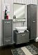 Sanflor Мебель для ванной Румба 60 венге, патина серебро – фотография-9