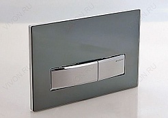 Geberit Кнопка смыва Sigma 50 115.788.SD.5 зеркальное дымчатое стекло – фотография-2