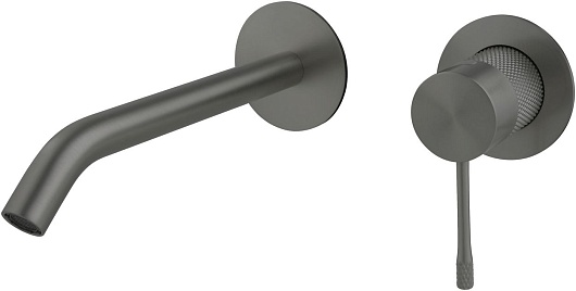 Allen Brau Смеситель для раковины Priority 4.0 5.31C03-MG (с внутренней частью) графит браш – фото, картинка, фотография-1