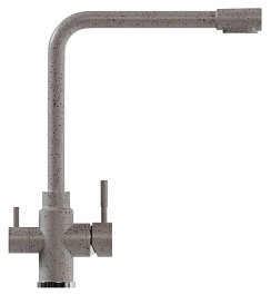 Mixline Смеситель для кухни 35k ML-GS13 (328) бежевый – фотография-3