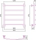Стилье Полотенцесушитель Версия-Н2 600х500 – фотография-4