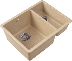 Florentina Мойка кухонная Вега 335/160 бежевая – фотография-2