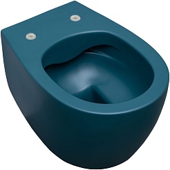 Allen Brau Унитаз подвесной Fantasy 4.11004.PT петроль с крышкой 4.11005.PT – фотография-24