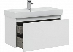 Aquanet Мебель для ванной Nova Lite 100 белая – фотография-5