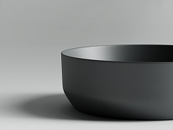 Ceramicanova Мебельная раковина Element 39 CN6022MDH тёмный антрацит матовый – фотография-5