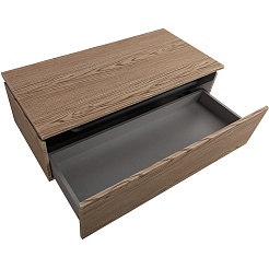 Cezares Тумба с раковиной Slider 100 с 2 ящиками дуб тангент – фотография-19