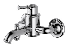 Aquatek Смеситель для ванны с душем Классик AQ1540CR хром