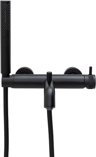 Allen Brau Смеситель для ванны Priority 5.31D10-31 черный матовый – фотография-4