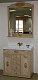 Misty Зеркало для ванной Roma 75 ясень патина – фотография-5