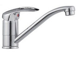 Frap Смеситель для кухни H39 F4539-B хром – фотография-1