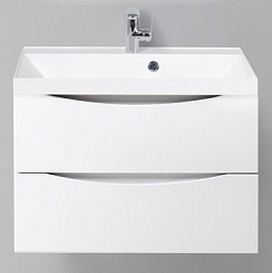 BelBagno Тумба для умывальника MARINO 700 Bianco Lucido – фотография-1