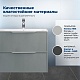Aquanet Тумба с раковиной Арт 2.0 90 подвесная мисти грин матовая – картинка-28