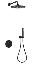 Sancos Душевой комплект Link SC3005MB черный матовый – фотография-1