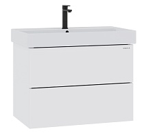 Onika Тумба под раковину Эсквана 80 подвесная белая