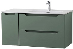 BelBagno Тумба под раковину Etna 100 R подвесная еловая матовая – фотография-5