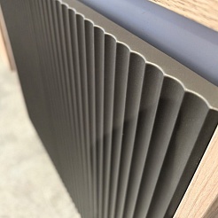 Teymi Фасад для тумбы Vitra 80 Волна графит – фотография-2