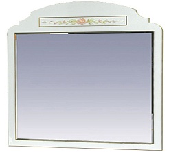 Misty Зеркало Milano 100 белая патина/декор – фотография-1