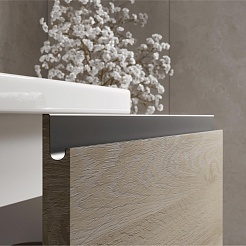 Vigo Тумба с раковиной Cross 500-0-2 дуб давос натуральный – фотография-6