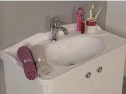 Акватон Тумба с раковиной "Венеция 75" белая – фотография-3