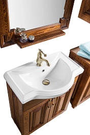 Водолей Зеркало Дубэлла 80 орех – фотография-3