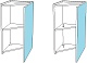 Corozo Мебель для ванной Сириус 40 угловая белая – фотография-28