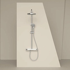 Sancos Душевая система Teo с термостатом хром SC11002CH – фотография-2