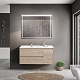 BelBagno Тумба под раковину Kraft 100 L подвесная Rovere Galifax Bianco – фотография-22