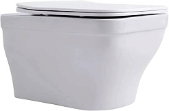 Aquatek Унитаз подвесной Амадео AQ1163-00 в комплекте с инсталляцией Standard INS-0000012 с клавишей смыва KDI-0000009 белая и крепления KKI-0000002 – фотография-3