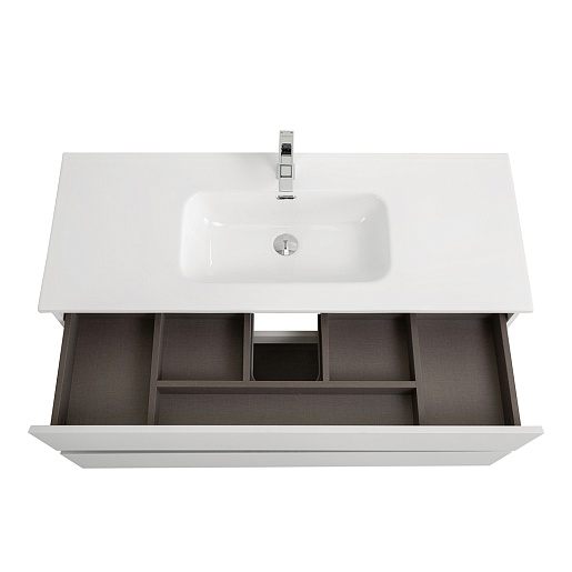 BelBagno Тумба под раковину Kraft 120 подвесная Bianco Opaco – фотография-8