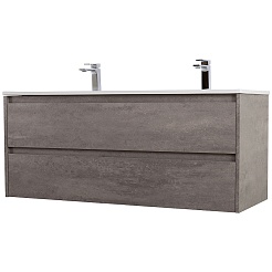 BelBagno Тумба под раковину Kraft 120 подвесная Cemento Grigio – фотография-3