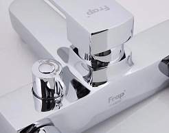 Frap Смеситель для ванны с душем H73 F3273 хром – фотография-2
