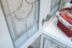 Sanflor Колонна Адель L белый/ патина серебро – фотография-5