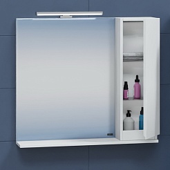 СанТа Мебель для ванной Марс 80 белая – фотография-9