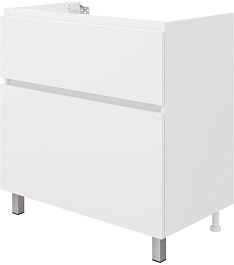 Teymi Тумба с раковиной Laina 80 белая матовая – фотография-8