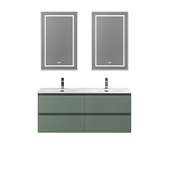 BelBagno Тумба с раковиной Kraft 120-2 подвесная Еловый матовый с раковиной BB-8099-120-2 – фотография-11