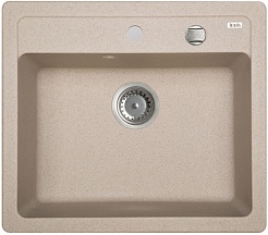 Iddis Мойка гранитная Vane G V03P571i87 песок – фотография-1