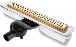 BERGES Wasserhaus Душевой лоток B1 Antik 500 092123 золото глянец – фотография-1