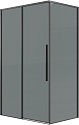  Душевой уголок Galaxy 120x70x195 профиль графит сатин стекло тонированное