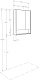 Акватон Мебель для ванной Сканди Doors 70 белая – картинка-46