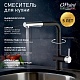 Paini Смеситель для кухни Cox HD44566CR1KM с выдвижным изливом, чёрный – фотография-8